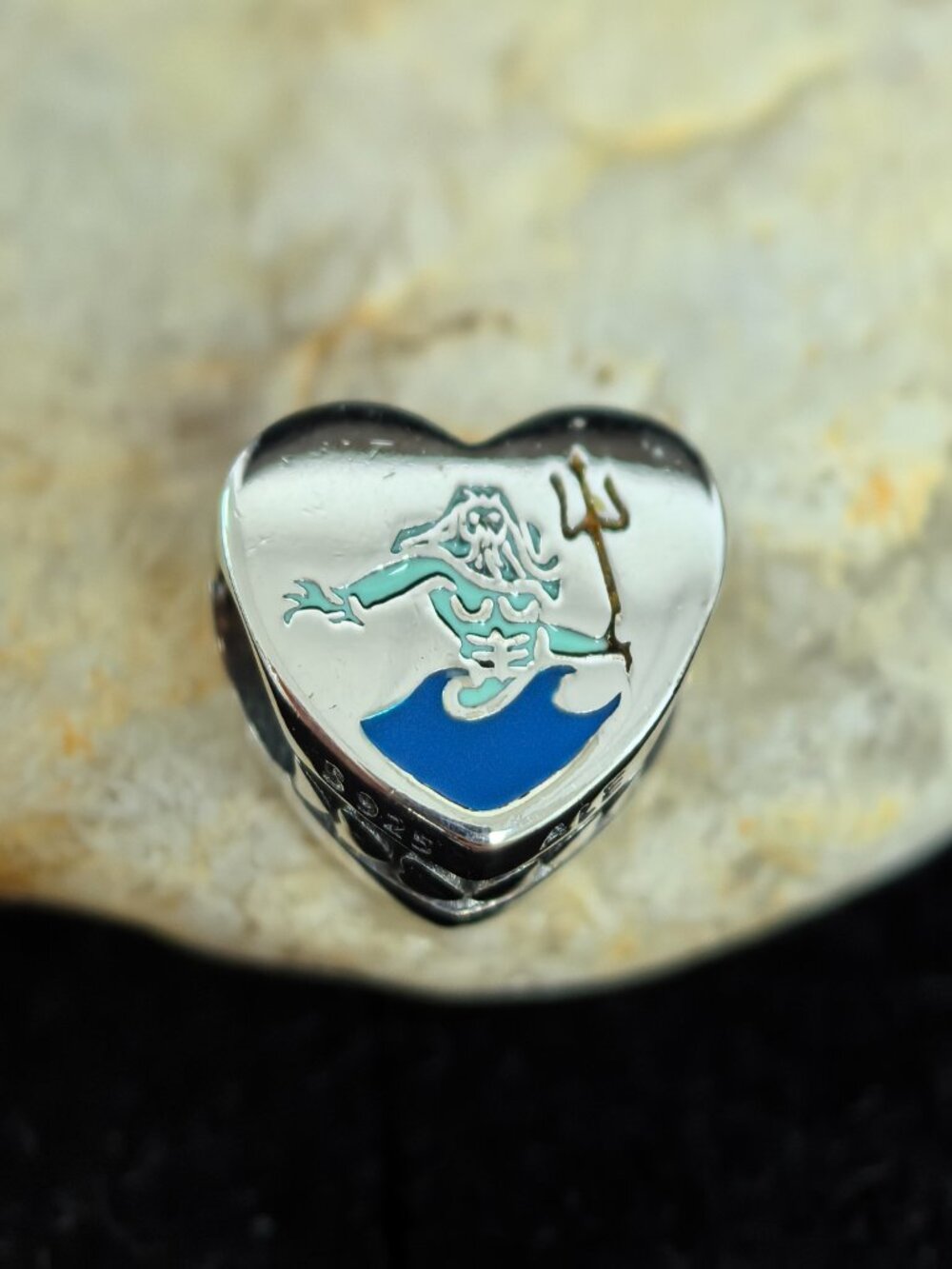 Pandora Virginia Beach Exclusive Travel Heart Charm Pendant, S925 Silver Jewelry